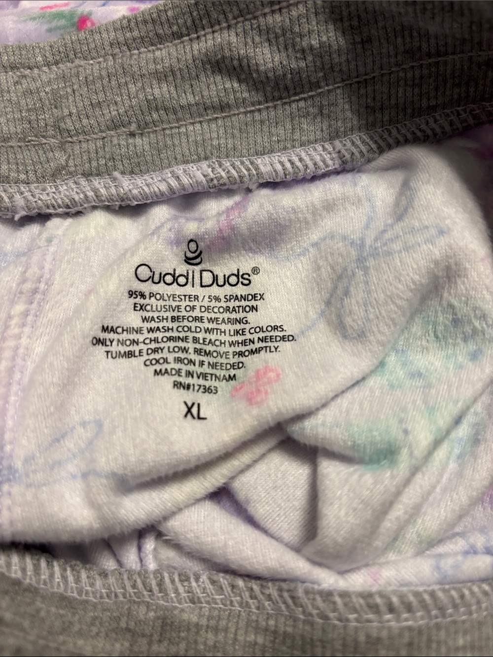 Cuddl Duds Crystal Fleece Pajama Set - Picture 10 of 10